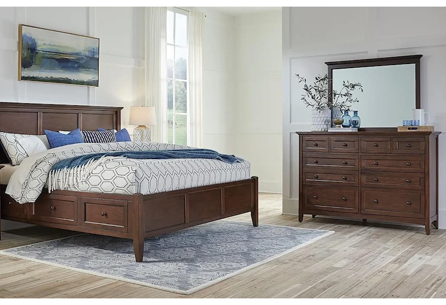 Westlake Queen Bedroom Group  by AAmerica at Esprit Decor Home Furnishings
